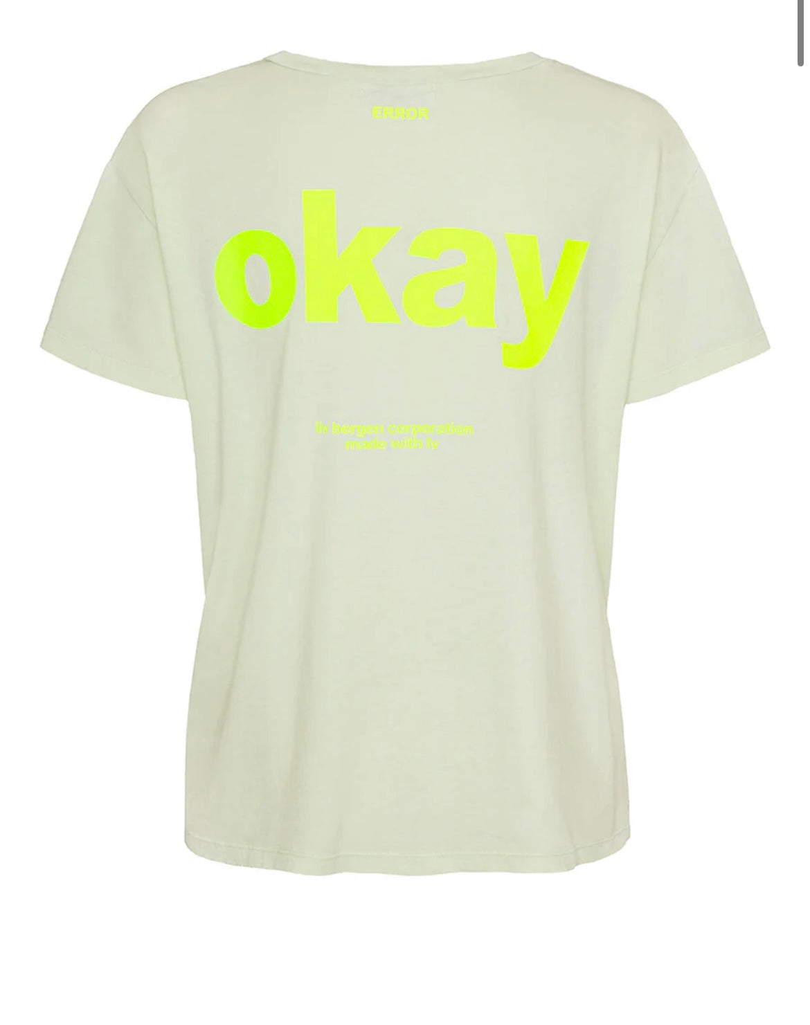 Liv Bergen Tshirt Okay in Dusty Meadow