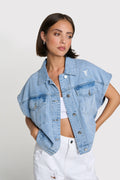 ALIX The Label Soft Denim Jeansweste