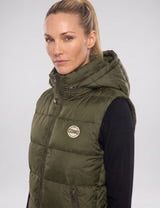 No.1 Como Weste Arezo Weste Khaki