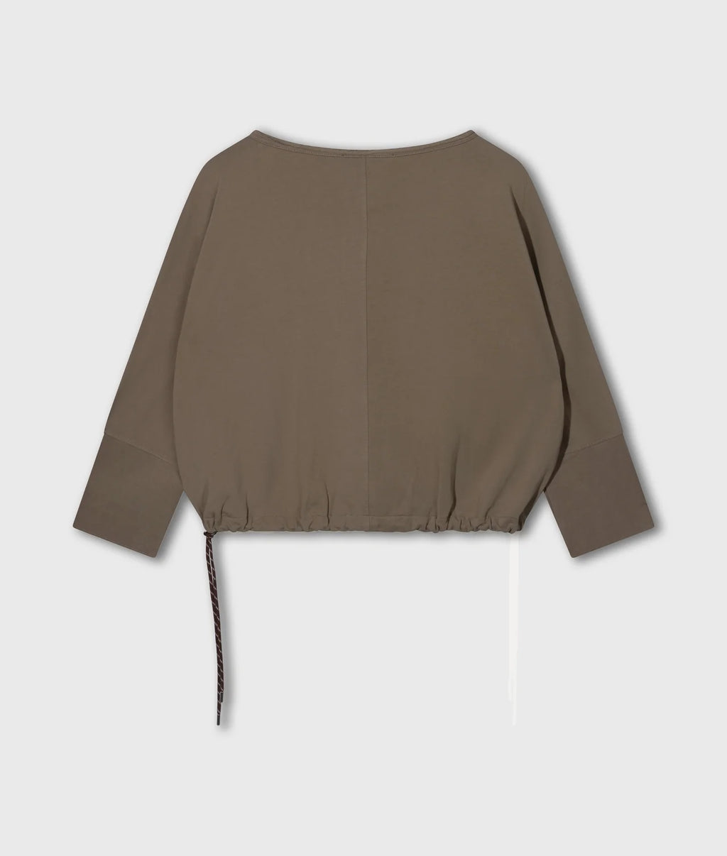 10 Days Batwing Top Fleece Portobello