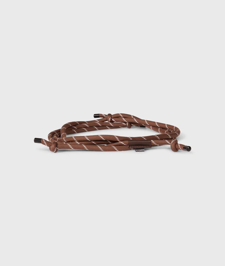 10 Days Cord Belt dark truffle ( dunkelbraun)