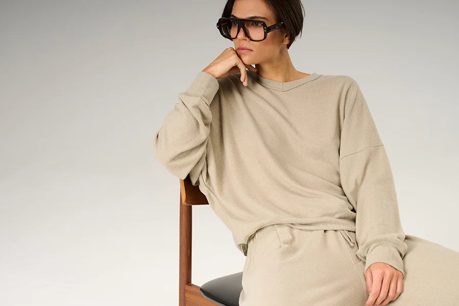 Liv Bergen Shirt Blurry in Desert