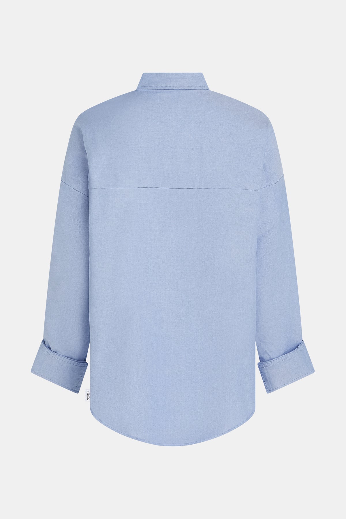 Penn&ink Bluse Oxford hellblau (W26Z925LTD)