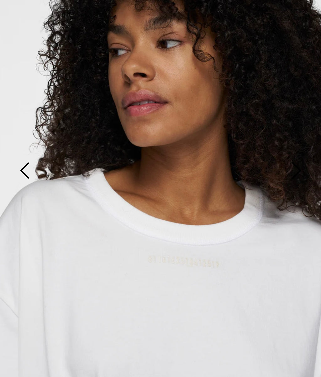 10 DAYS Short Sleeve Tee Smock Weiß