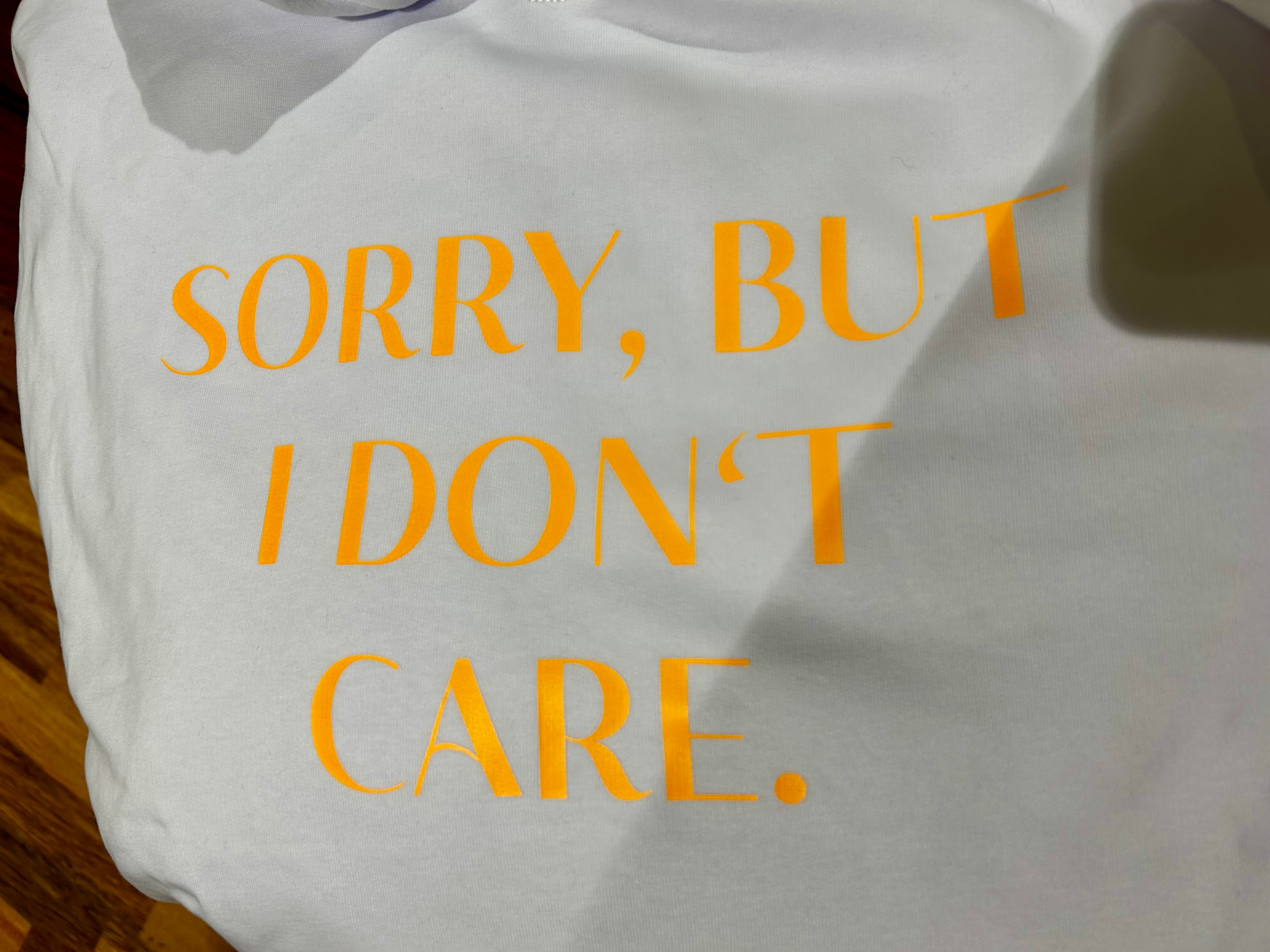 Pose Studios Hoodie „Sorry but I don‘t care“