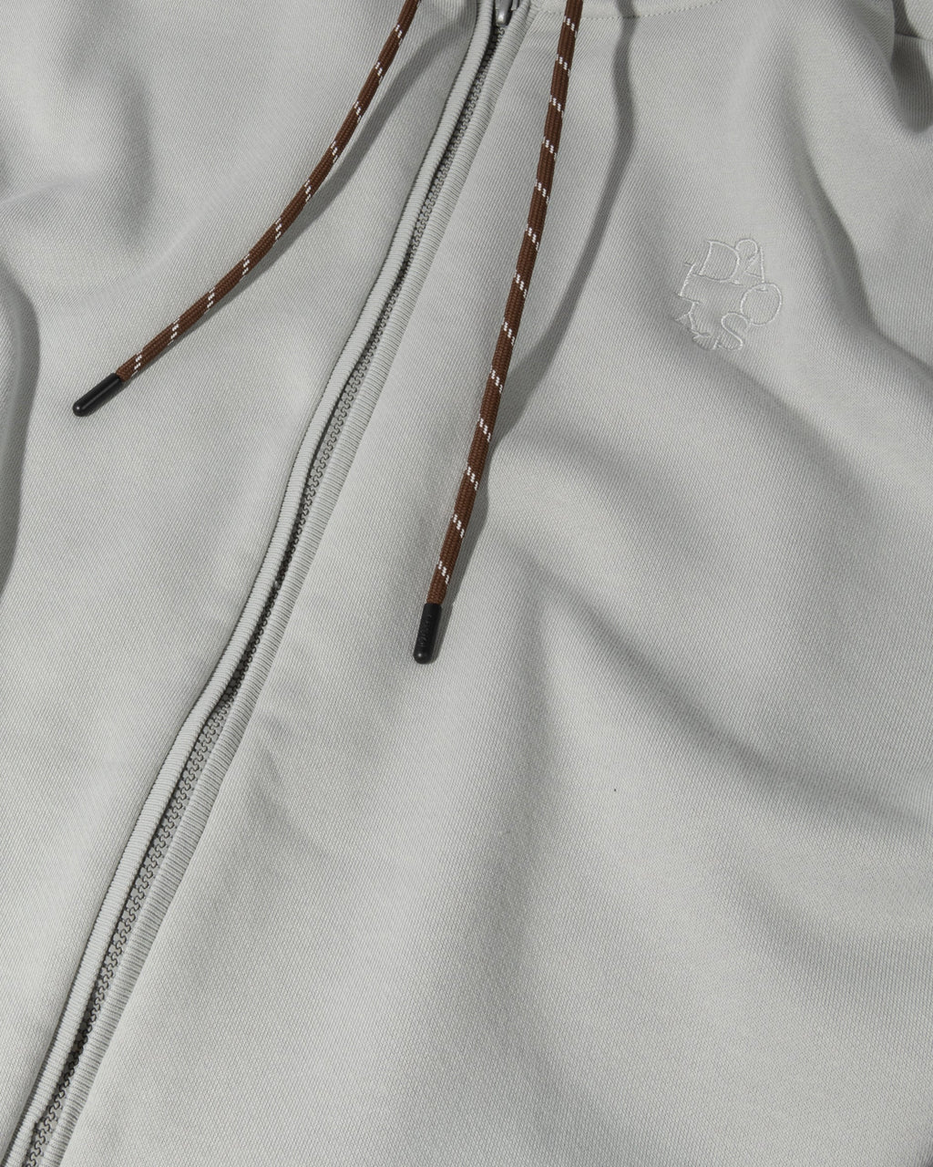 10 Days Statement Zip Hoodie Clean Blue