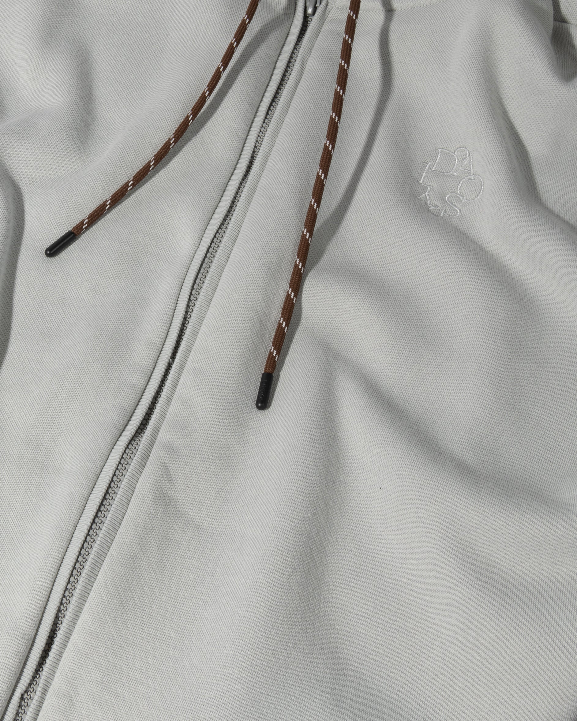 10 Days Statement Zip Hoodie Clean Blue