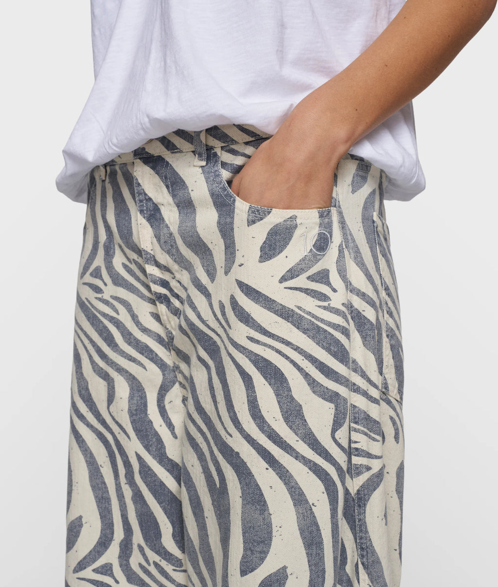 10 Days Western Pants Zebra