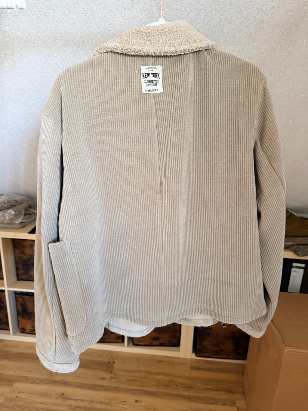 Penn&ink CordJacke Sand (W26C449LTD)