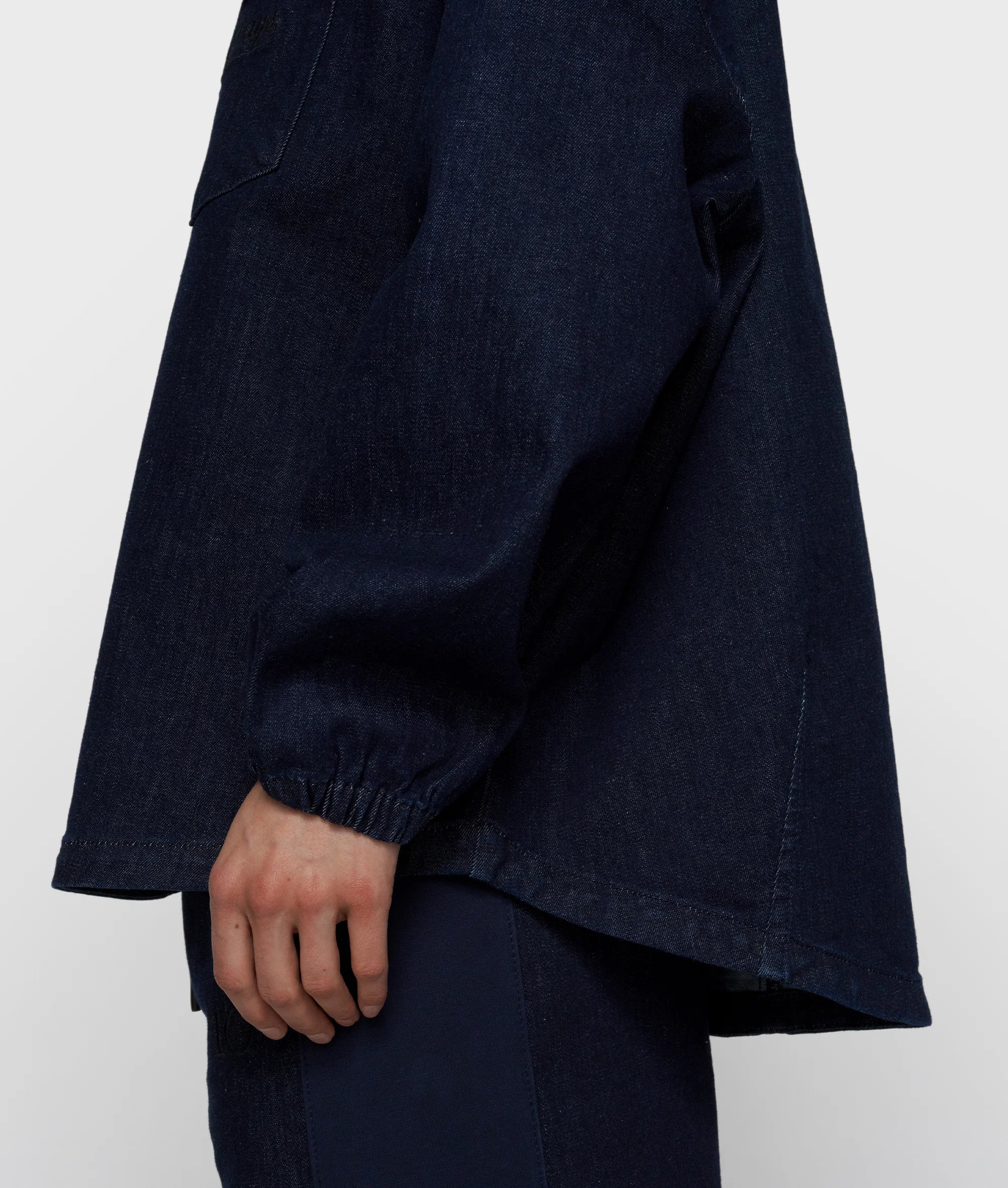 10 Days Chambray Bluse dunkelblau