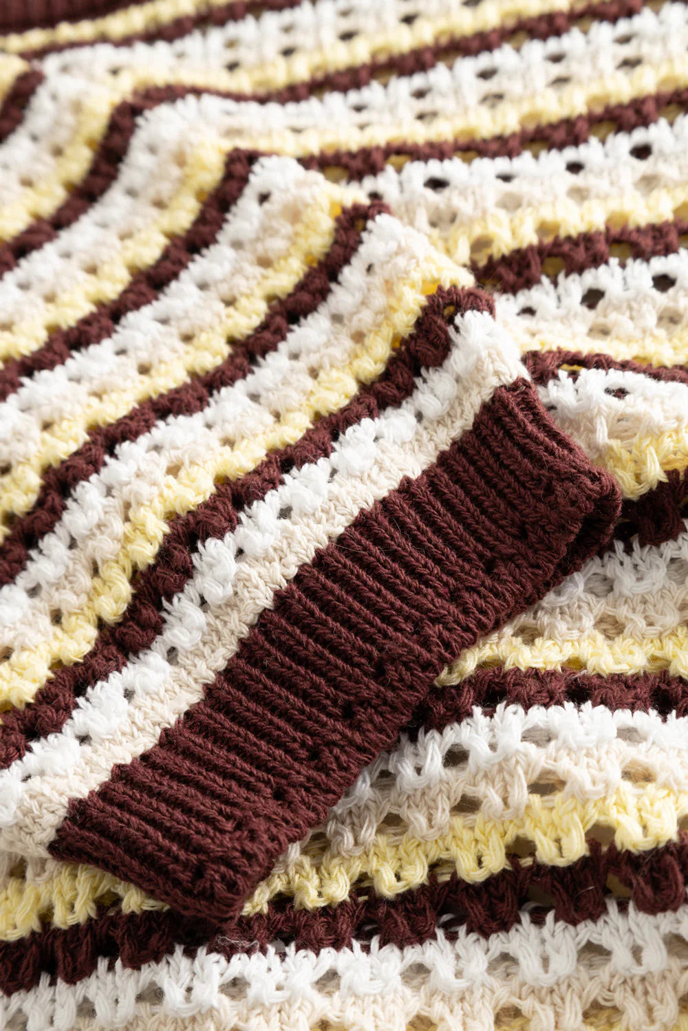Noella N-Maylin Knit Dinah Brown Stripe