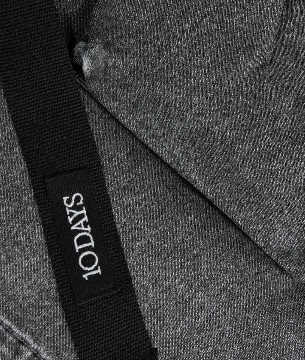 10 Days Utility Shorts Jog Denim Schwarz