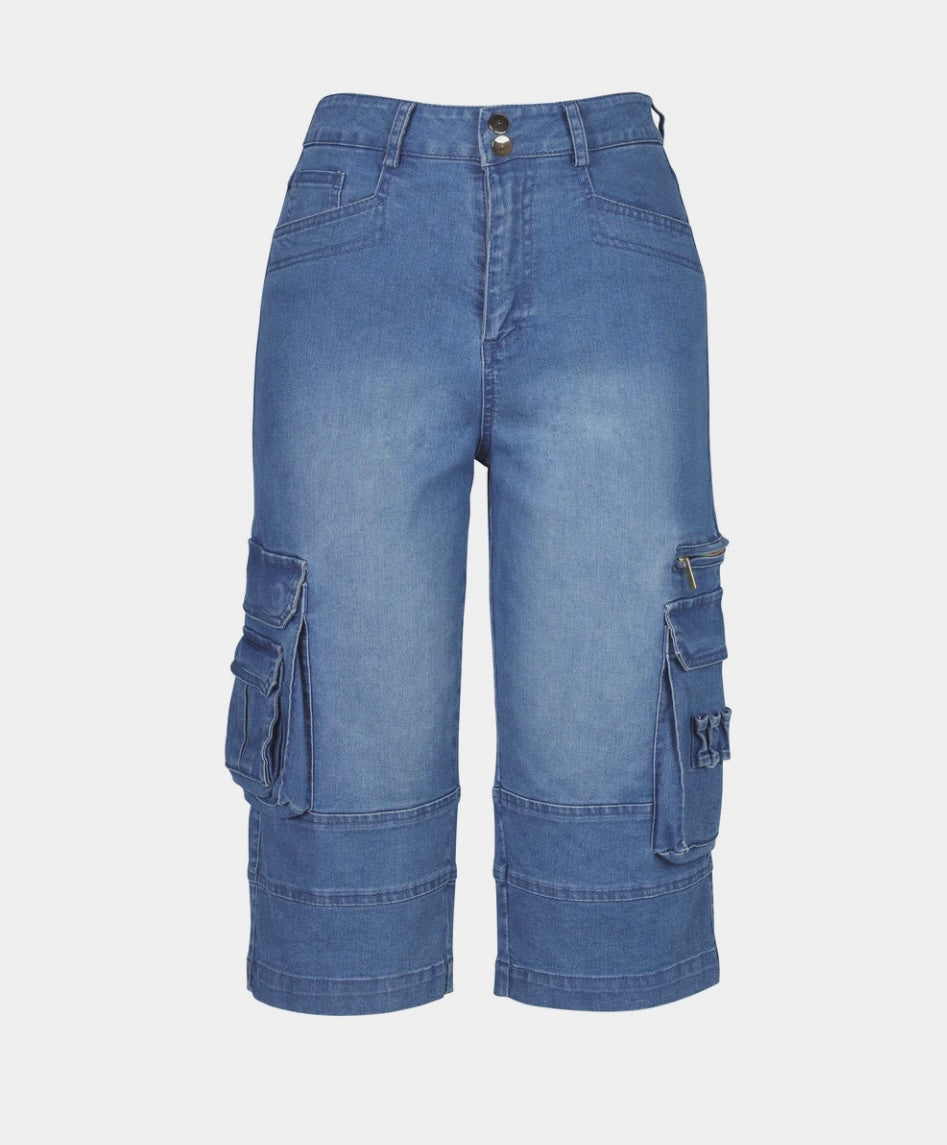 NÜ Denmark Taia Bermuda Jeans Shorts