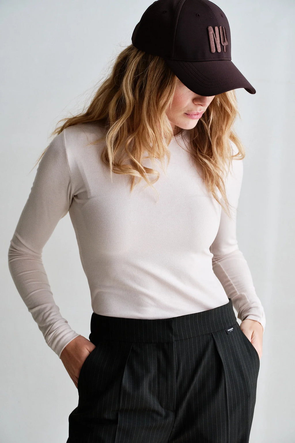 Penn&ink Longsleeve beige (W26F1938)