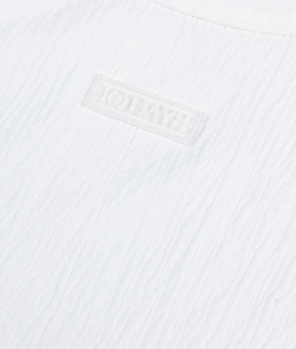 10 Days Round Neck Tee Shirt Farbe Ecru