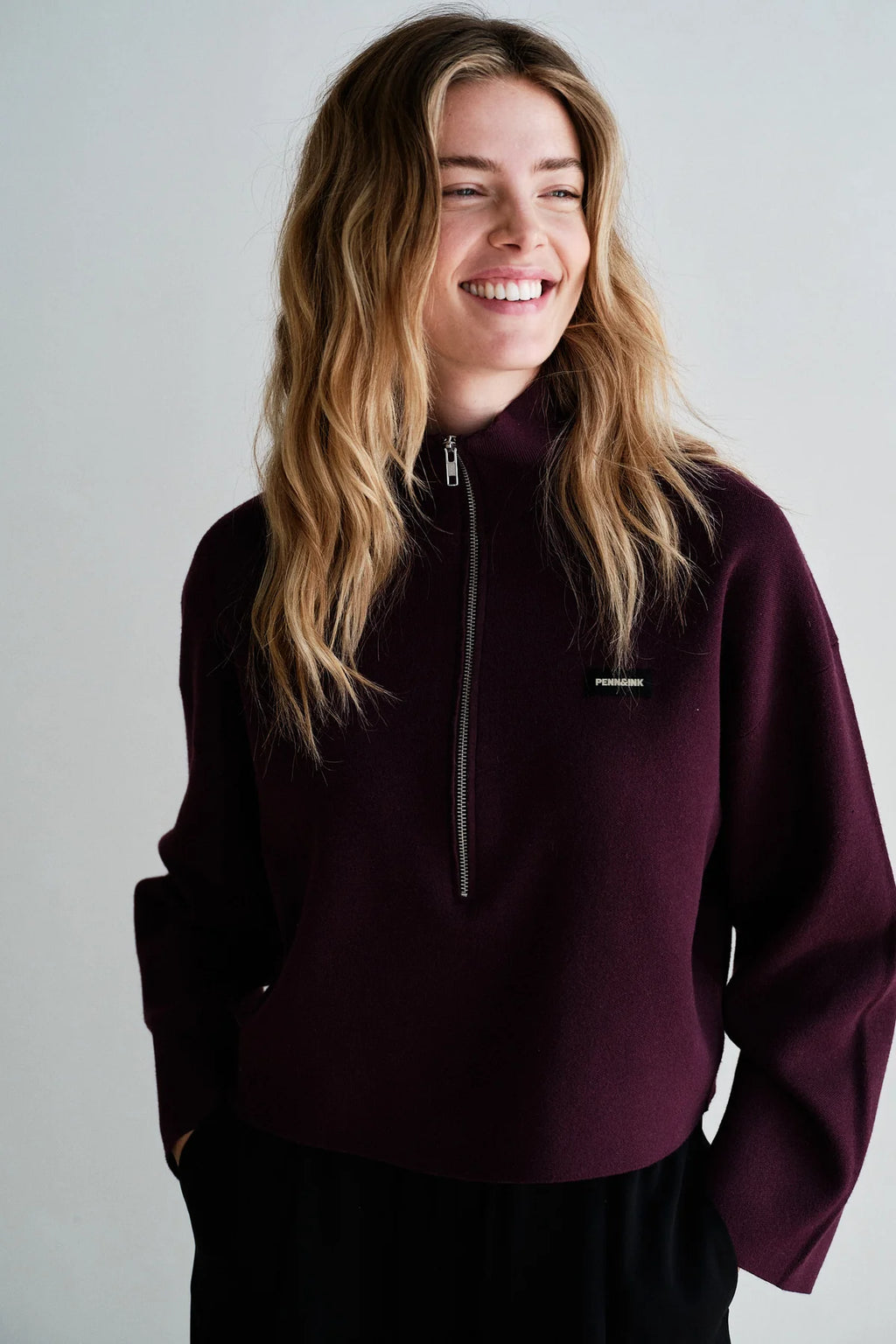 Penn&ink Jumper Aubergine