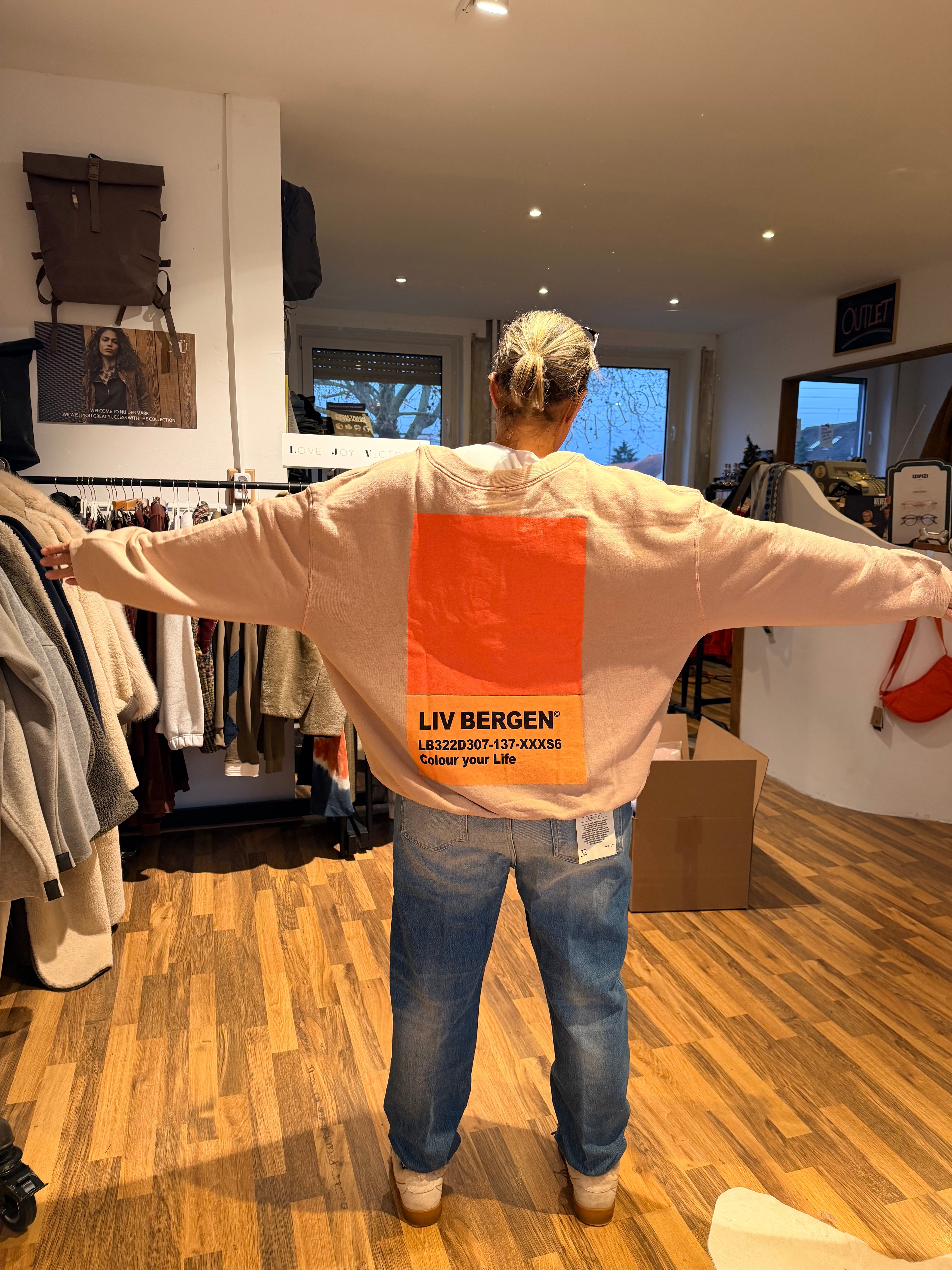 Liv Bergen Square Sweatshirt