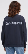 Senses The Label Sweatshirt STAR:LIGHT mit gewaschener Optik und Blackprint