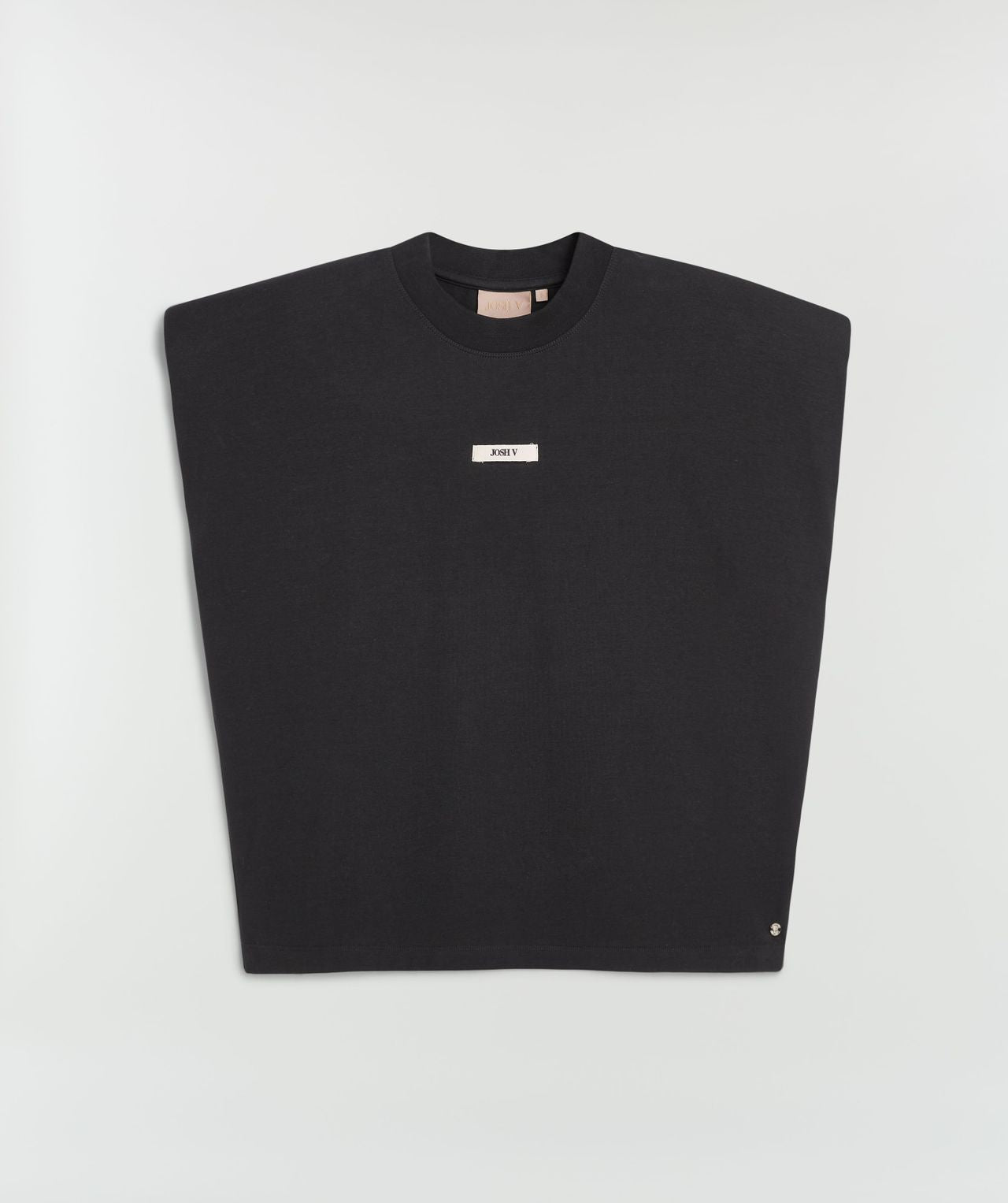 JOSH V Sue Tshirt mit Schulterpolstern weiß oder schwarz