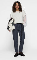 10 DAYS Belted Pants Jog normale Länge