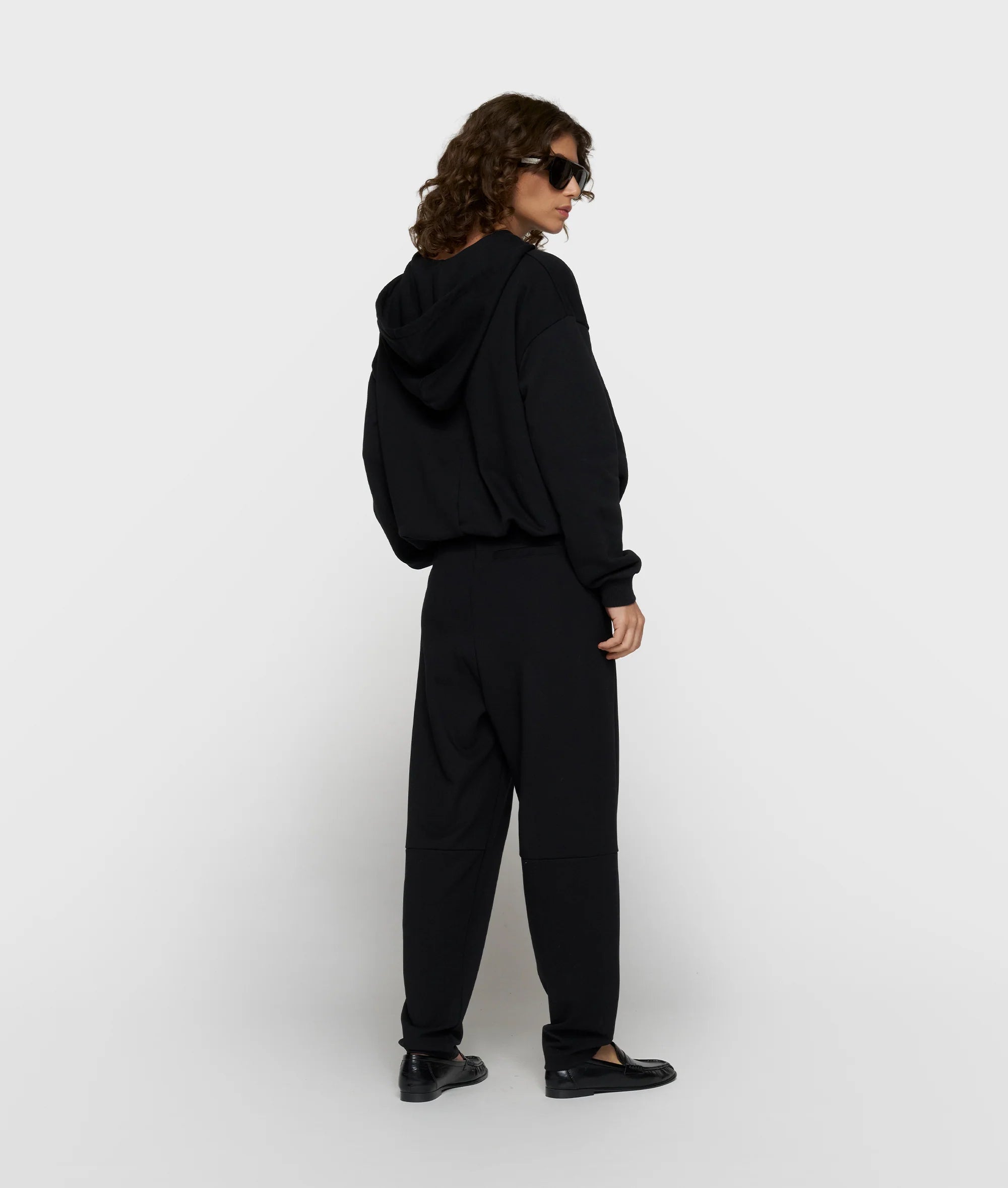 10 Days Ballon Wickel Hoodie schwarz