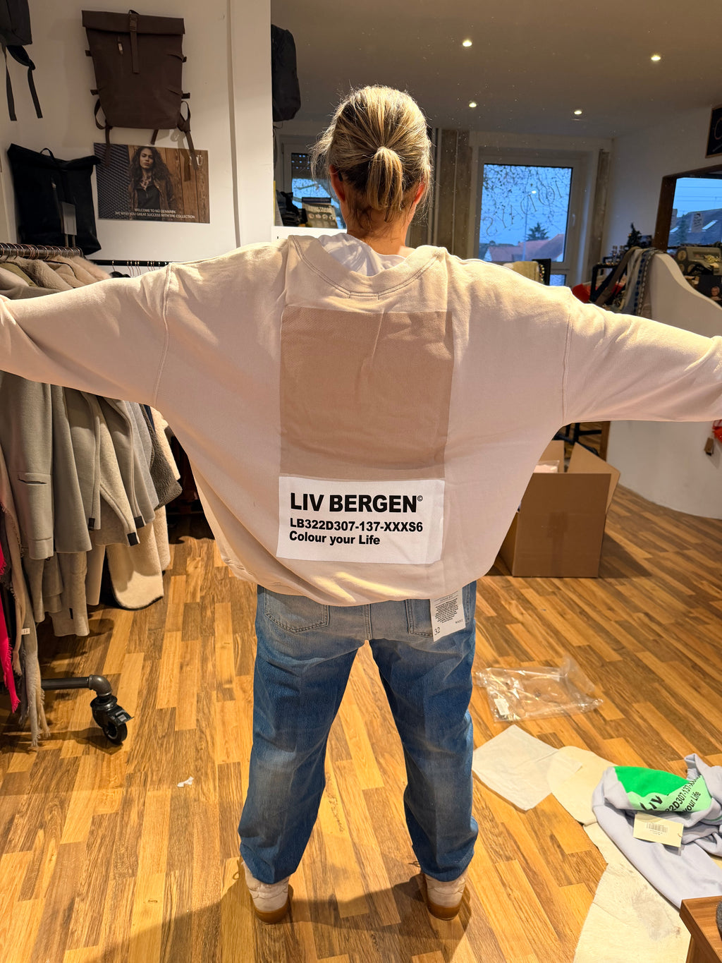 Liv Bergen Square Sweatshirt