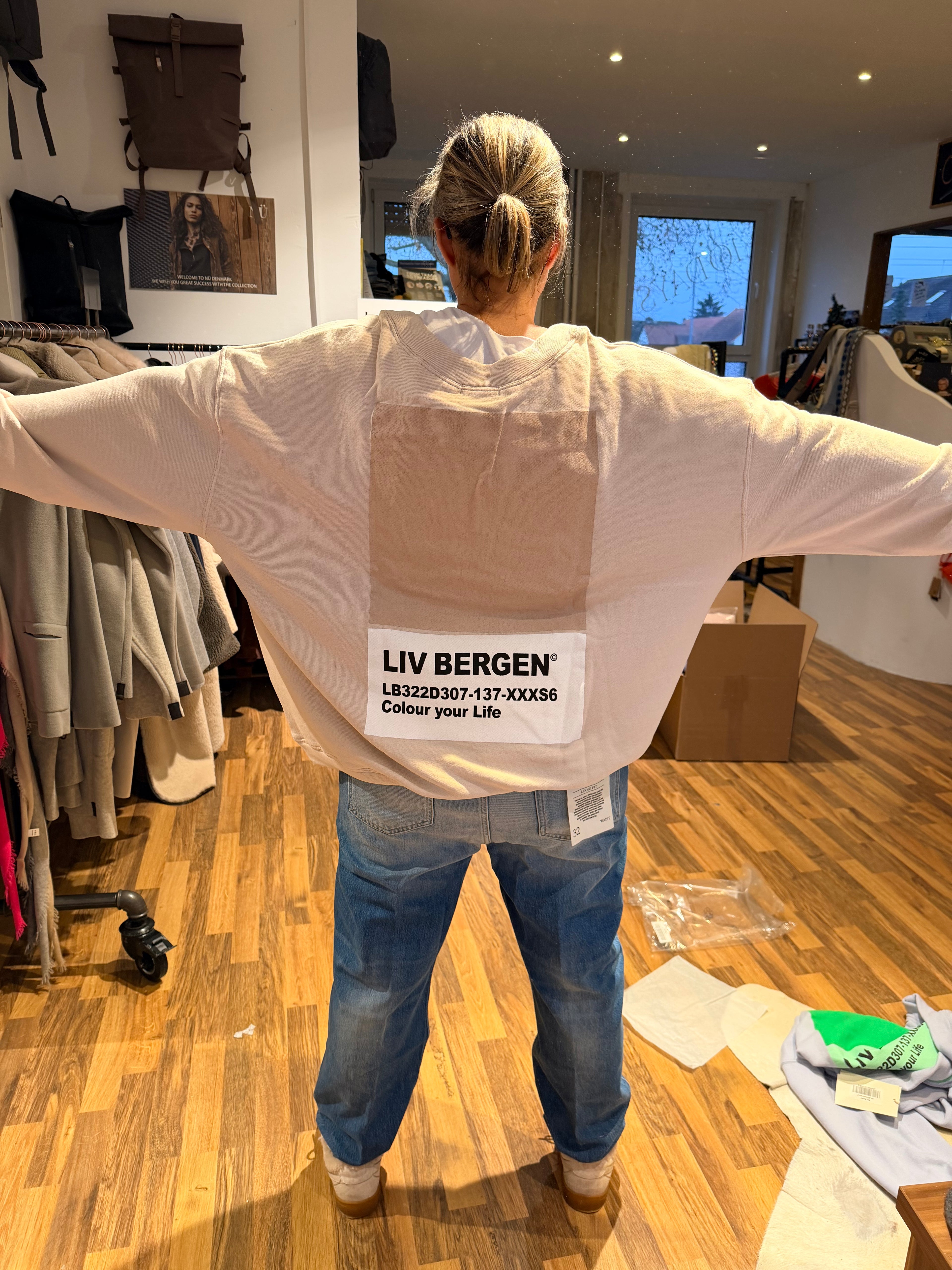 Liv Bergen Square Sweatshirt