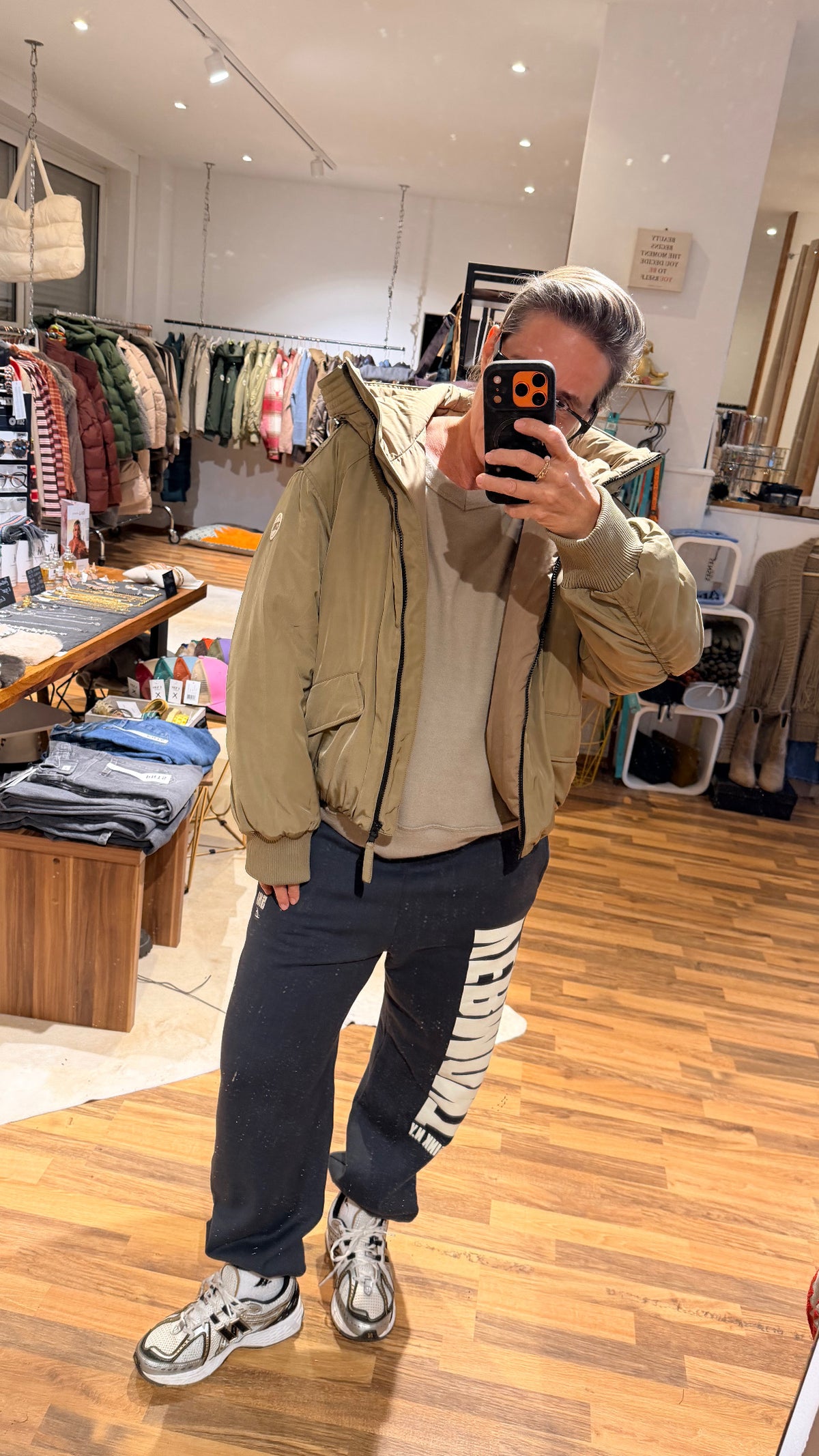 No.1 Como Jacke Lecce in Dark Khaki
