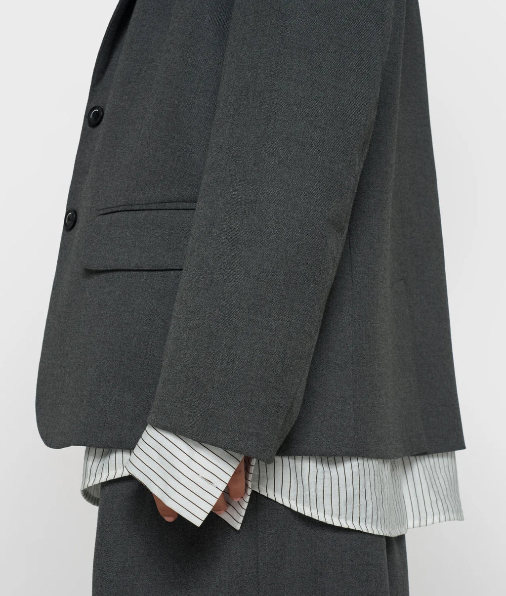 10 Days Statement Blazer mit Streifen Antra Melee
