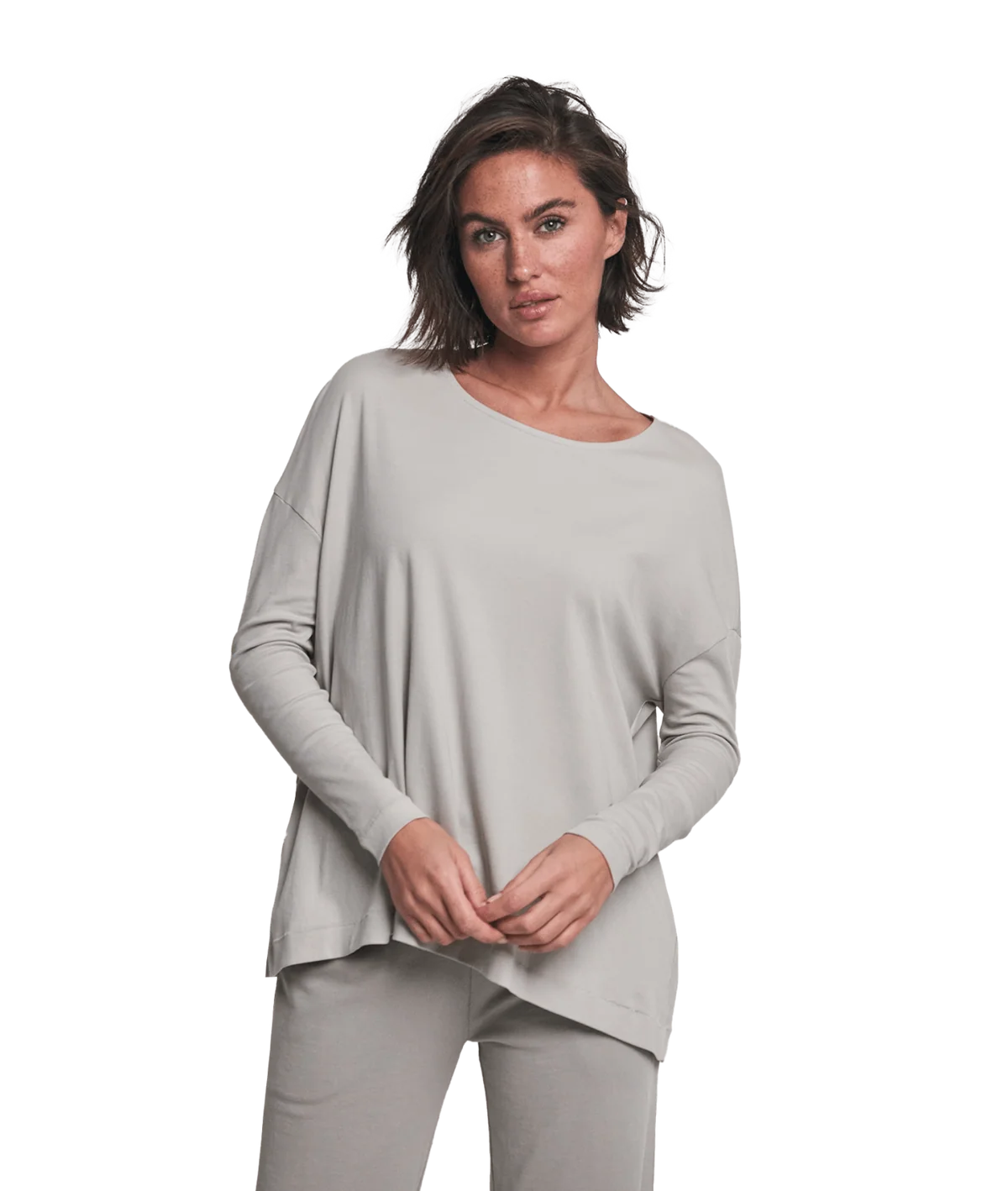 Love Joy Victory Langarmshirt Calla Grey