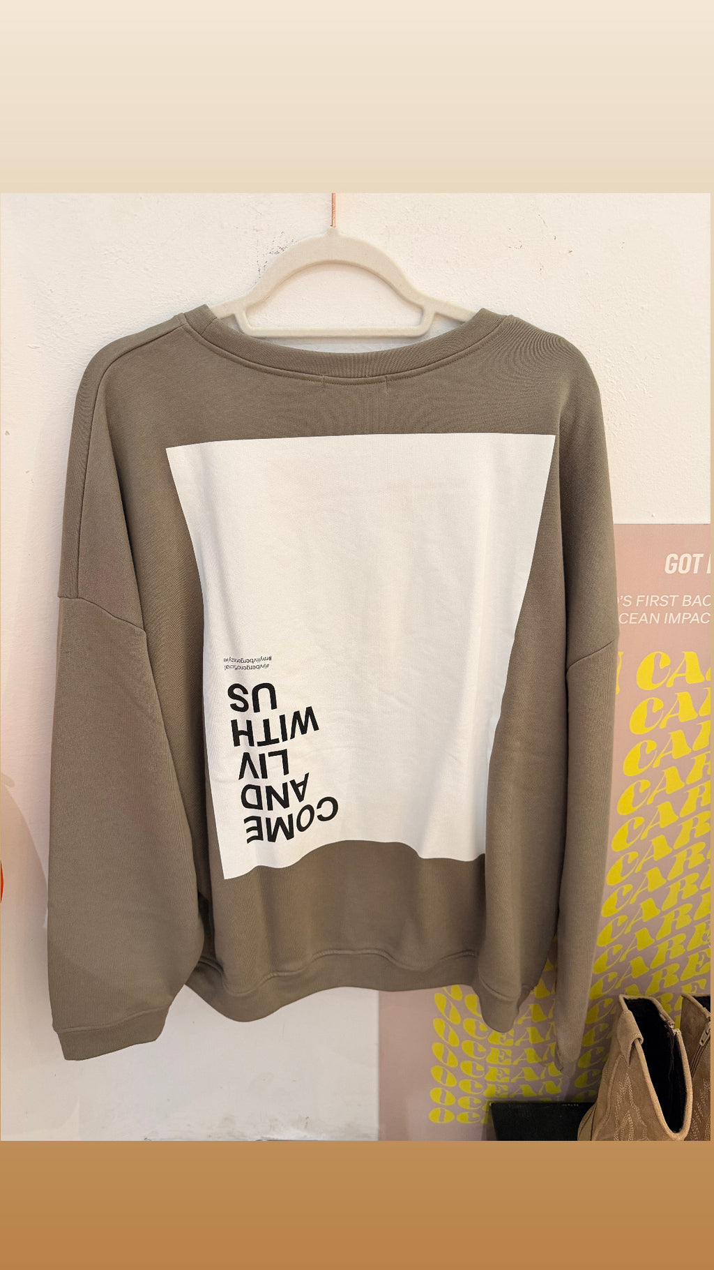 Liv Bergen Ella Come Sweater Mud