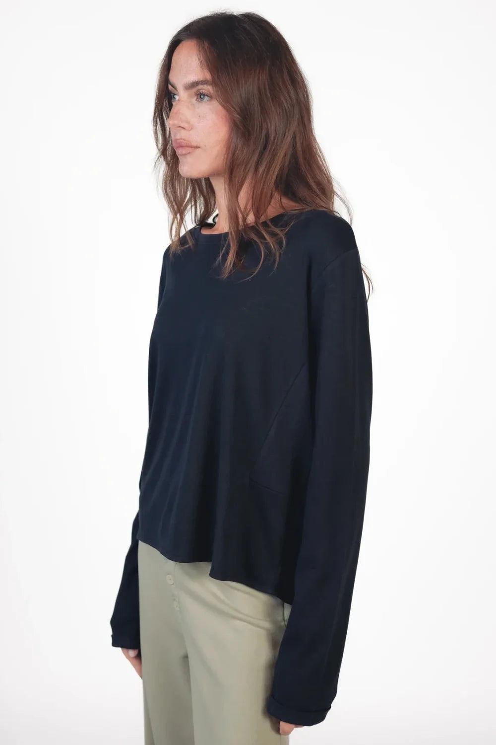 Love Joy Victory Langarmshirt TenjaTwo in Midnight Blue
