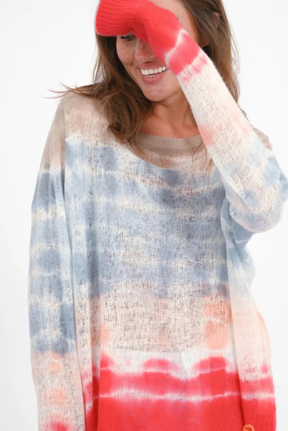 Love Joy Victory Leichter Kaschmir Pullover Pearcy