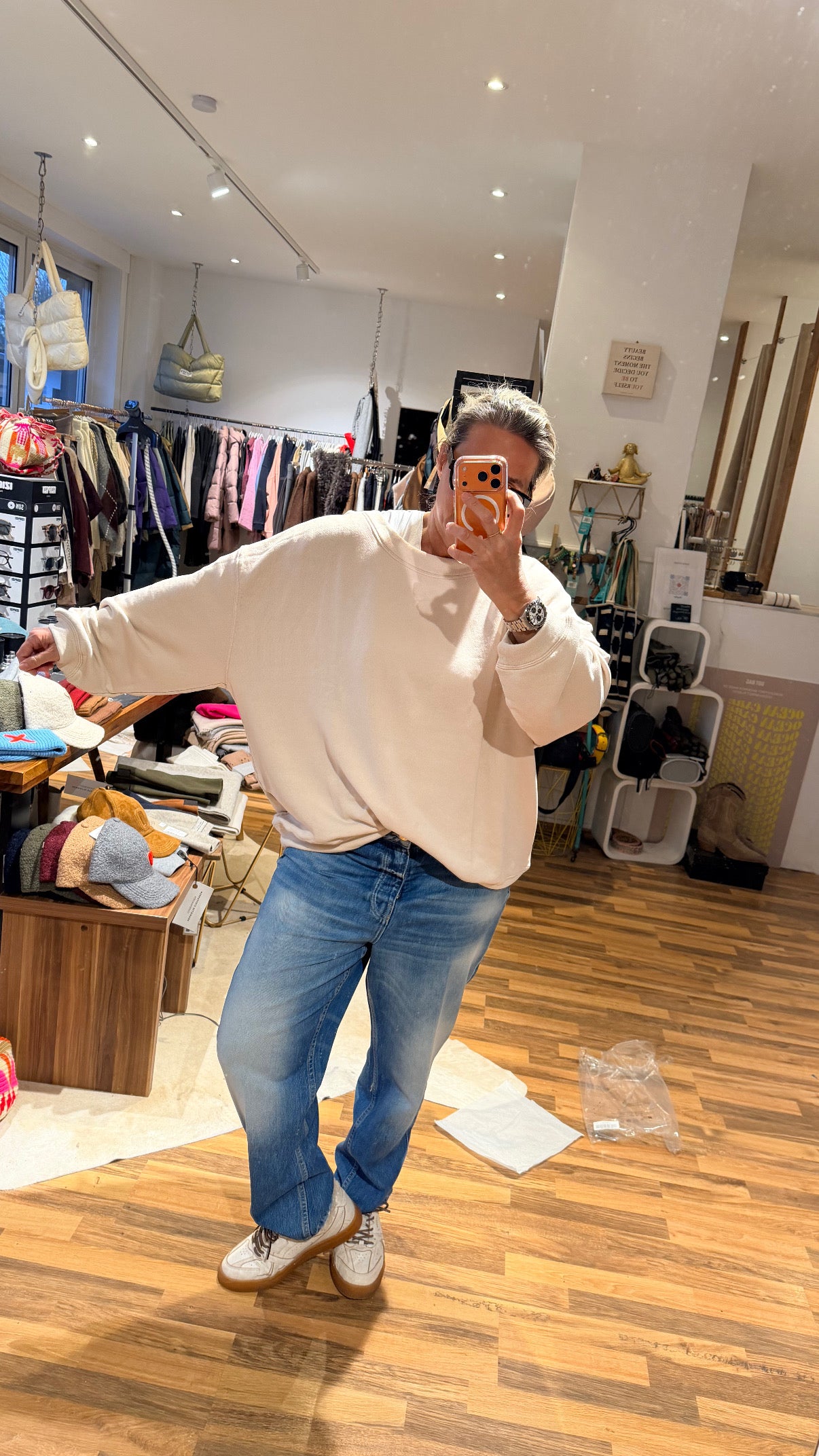 Liv Bergen Square Sweatshirt