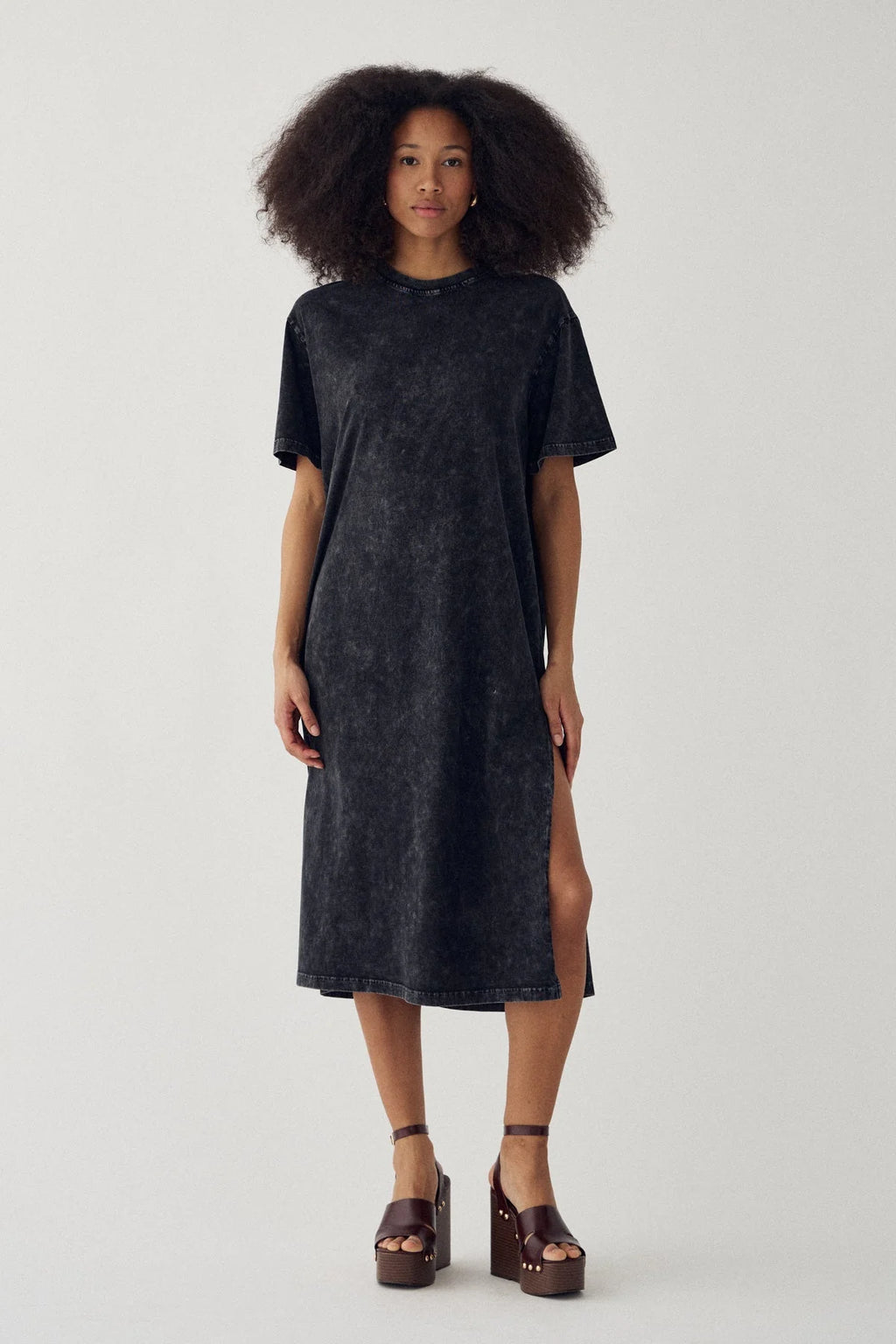 Noella N-Malinda Kleid Grey wash