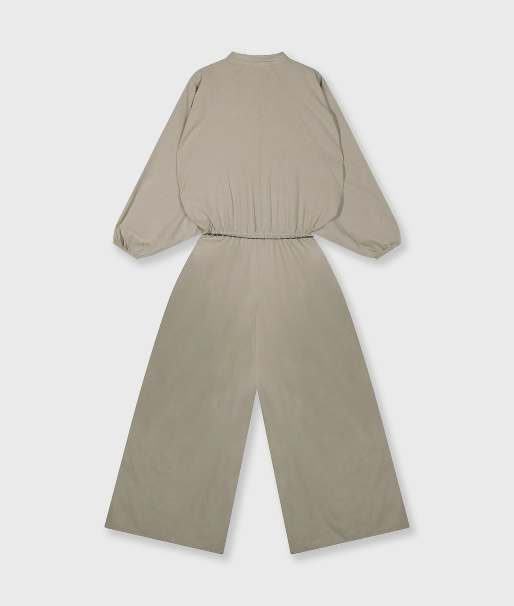 10 Days Cotton Linen Jumpsuit Farbe Fog