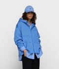 10 Days Statement Hoodie Ultramarine Blau