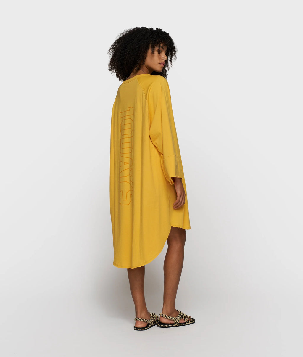 10 Days Jersey Logo Dress Mango