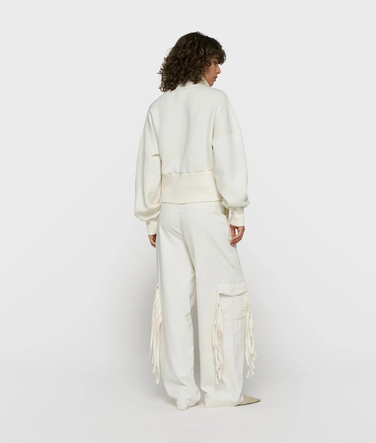 10 Days ZIP Sweater Pearl