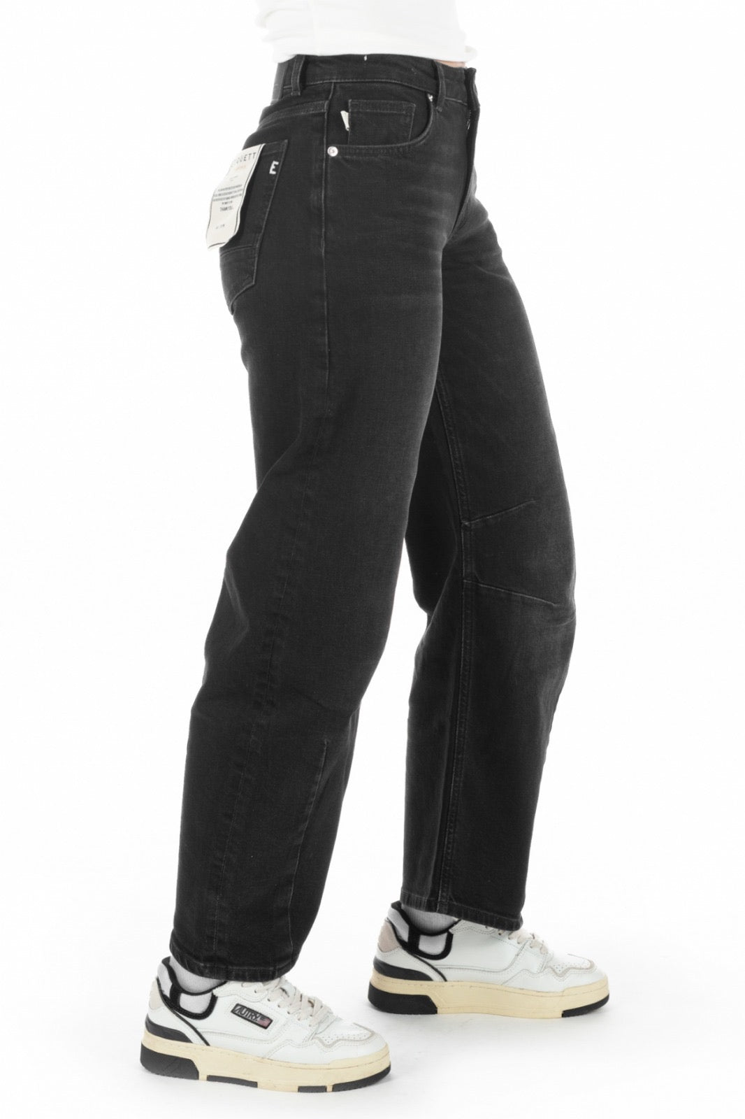 Etiquett Denim Smarty Devine ausgewaschenes schwarz