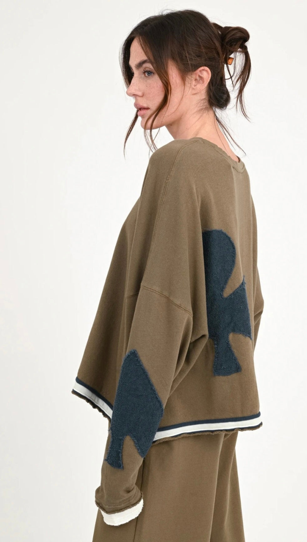 Love Joy Victory Sweatshirt Hopewell oliv