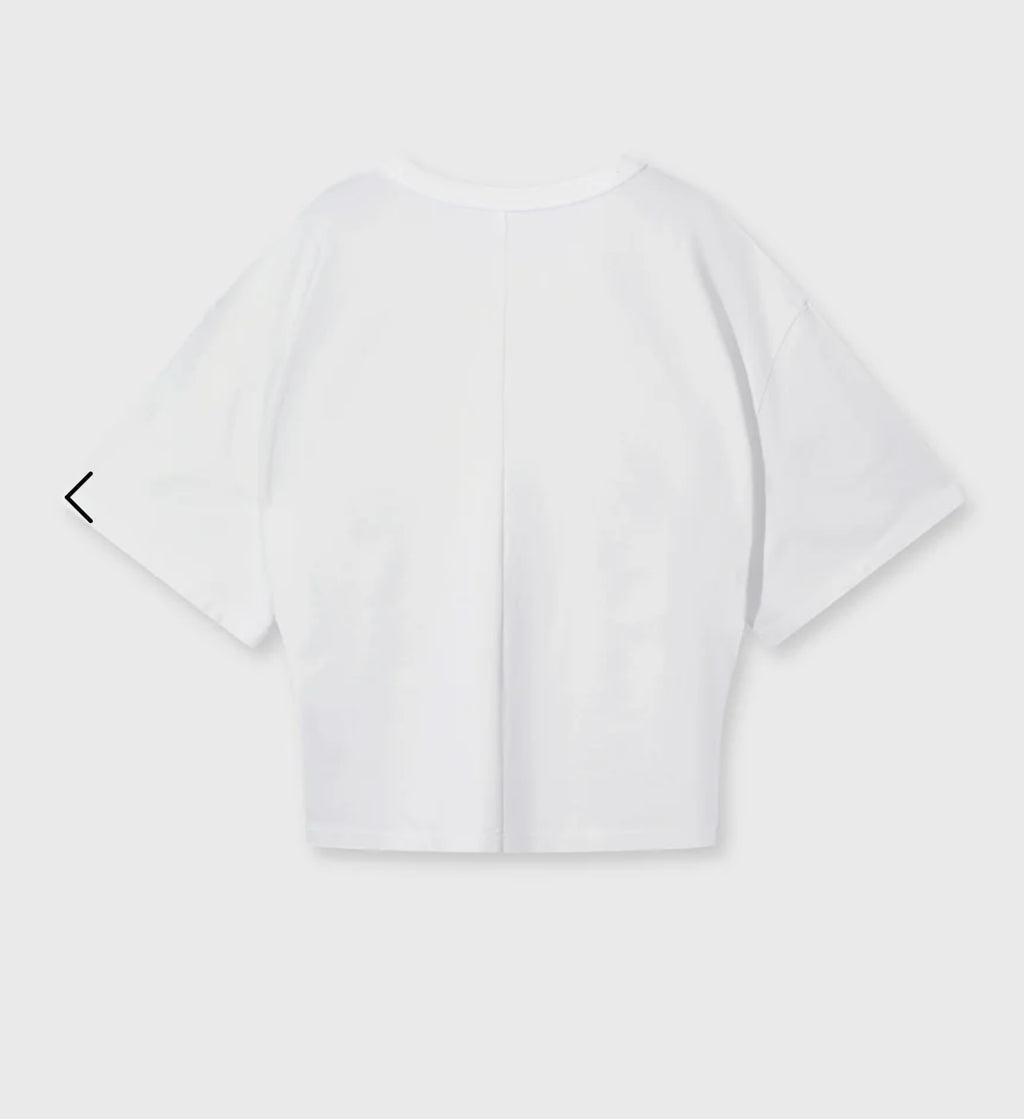 10 DAYS Short Sleeve Tee Smock Weiß