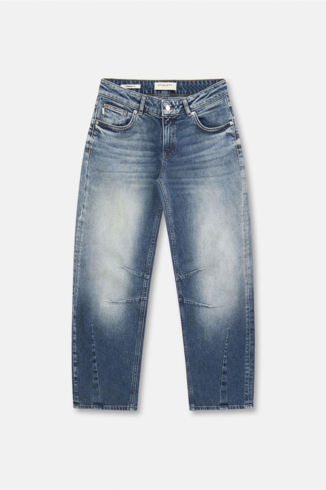 Etiquett Denim Smarty Sincerely blau