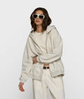 10 Days Zip Cardigan Off white
