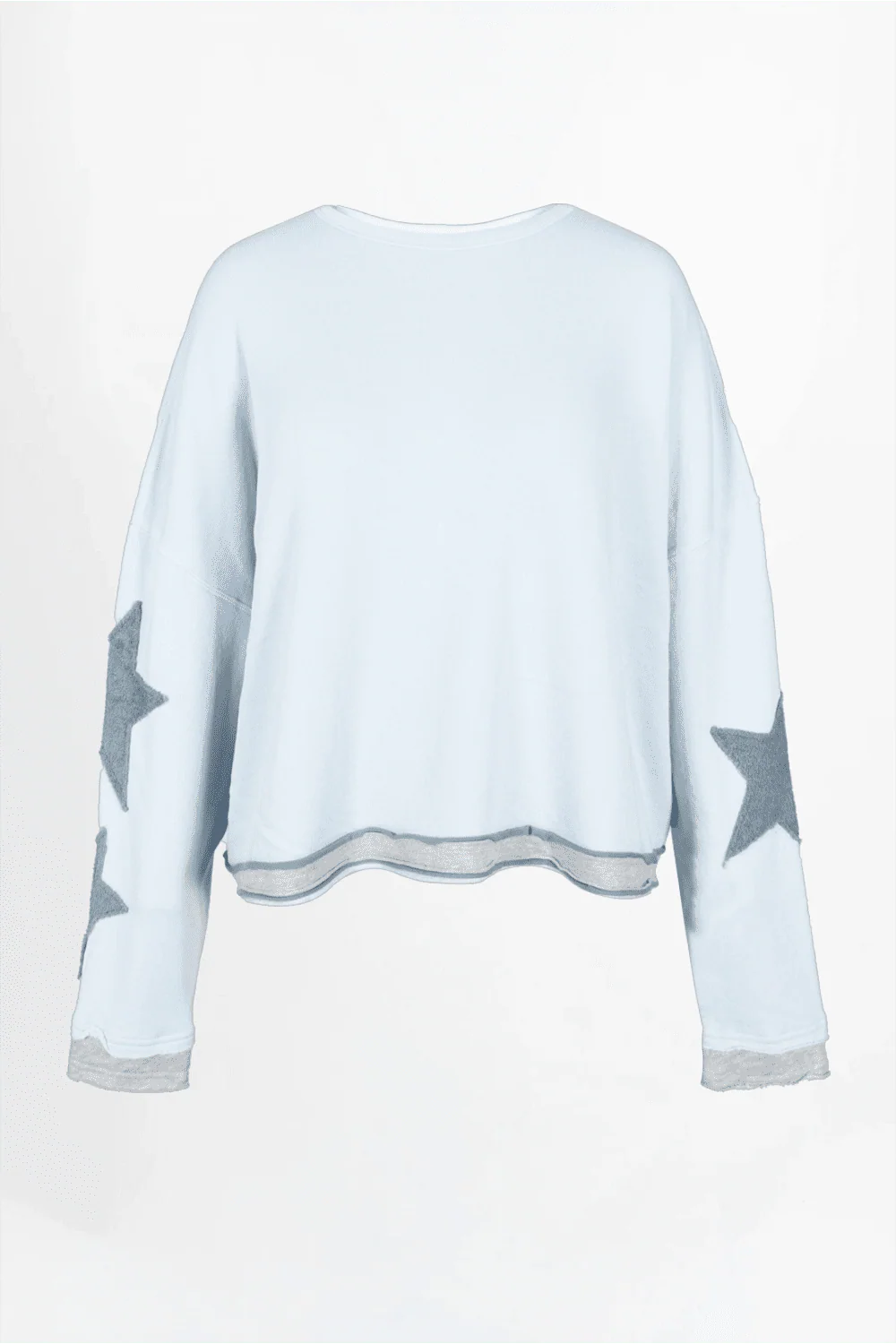 Love Joy Victory Sweatshirt Hopewell Sternen Patches ice Blue