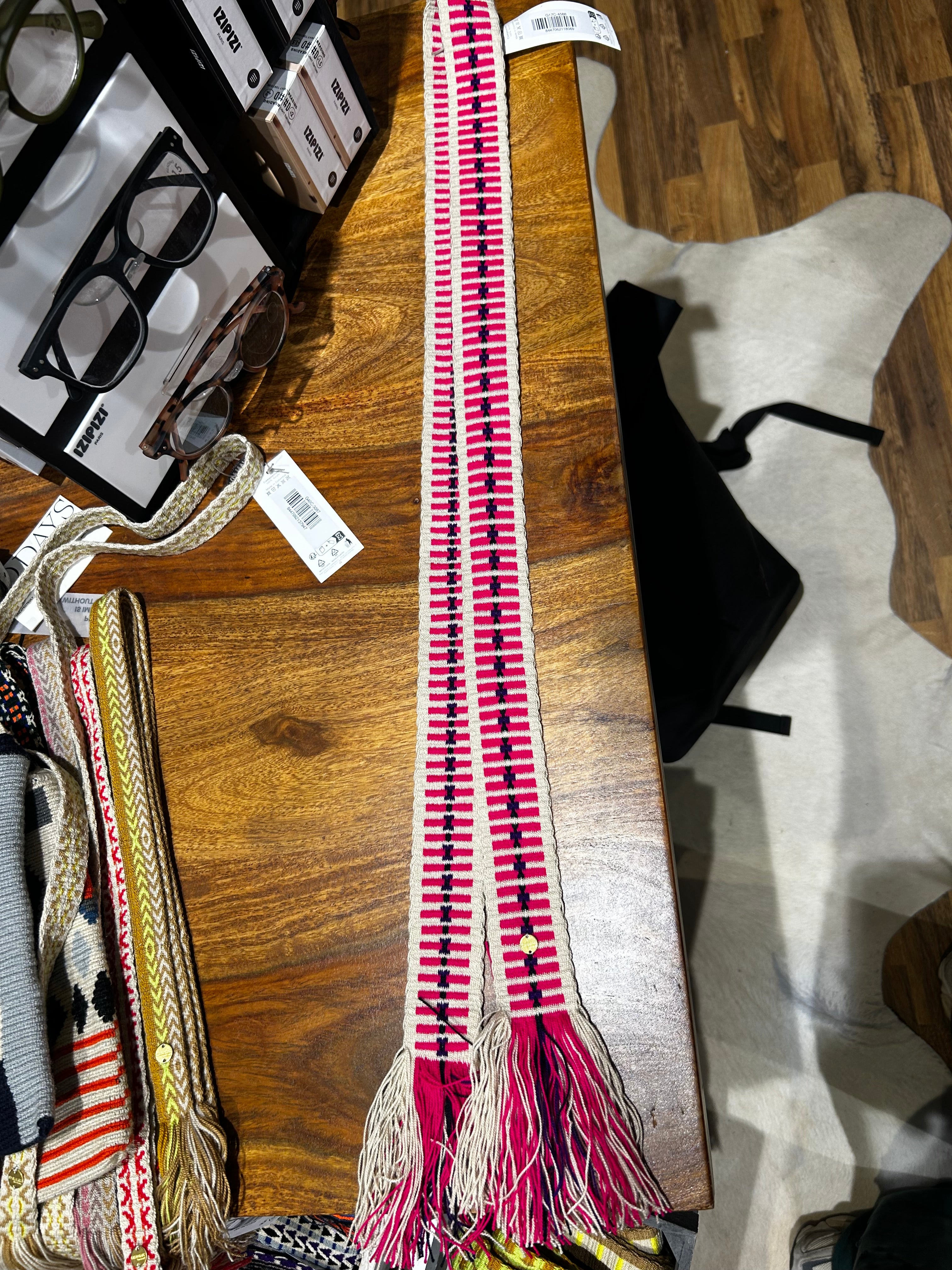 Guanabana Gürtel zum Knoten (breit) pink