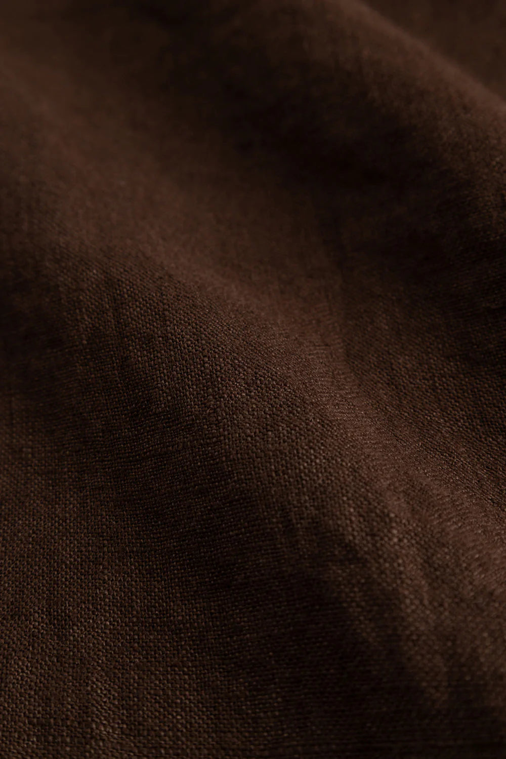 Noella Leonora Leinen Bluse Choclat braun