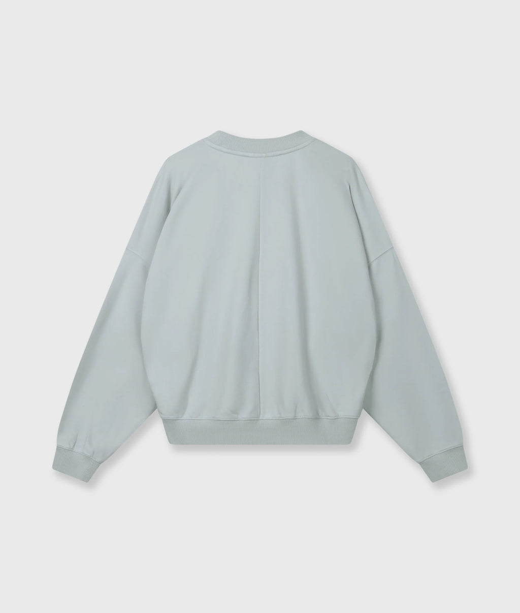10 Days Sweater Pleat Clean Blue