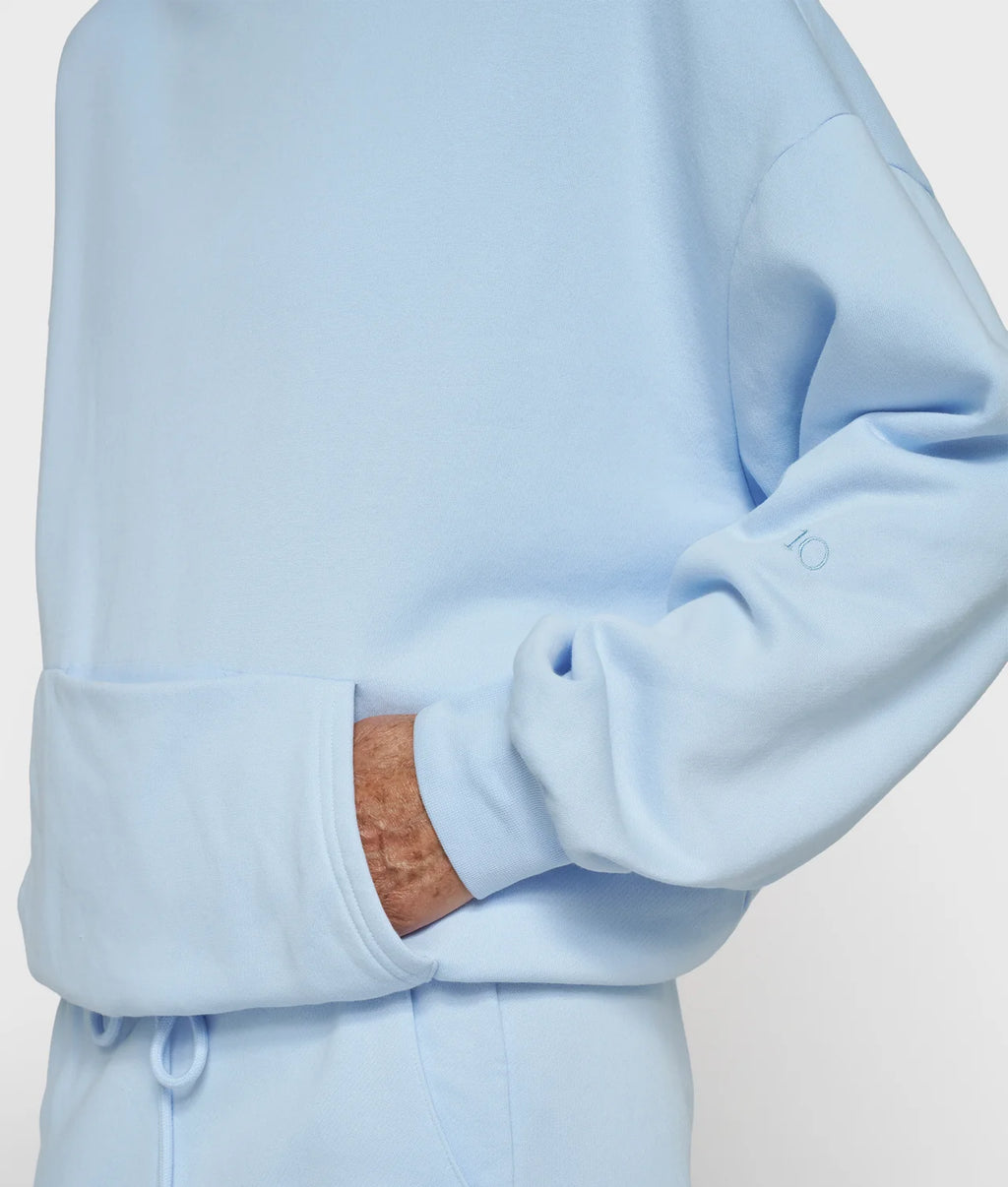 10 Days Oversized Hoodie Angel Blue
