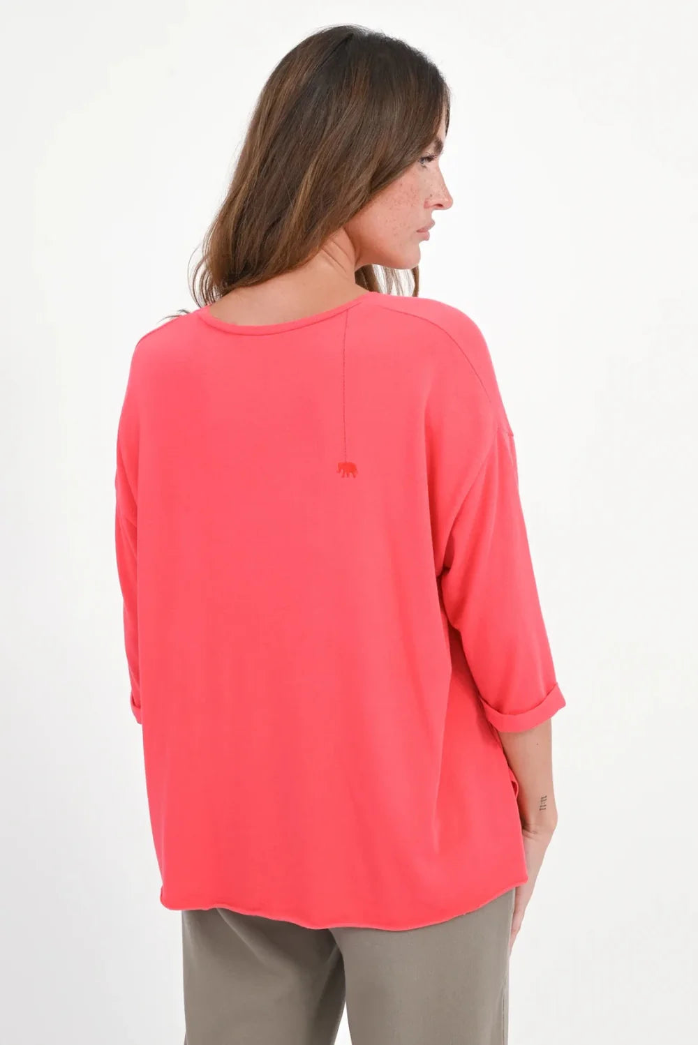 Love Joy Victory TShirt Mola in Geranium oder weiß